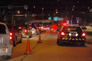 DUI Checkpoint - Edgewood Police