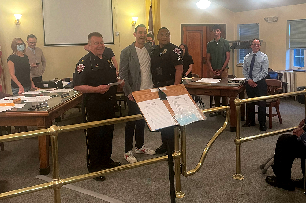 Frederick Livingston was promoted to the Rank of Sergeant