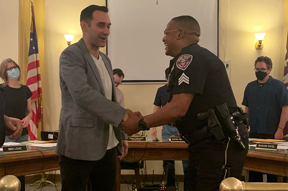 Frederick Livingston was promoted to the Rank of Sergeant